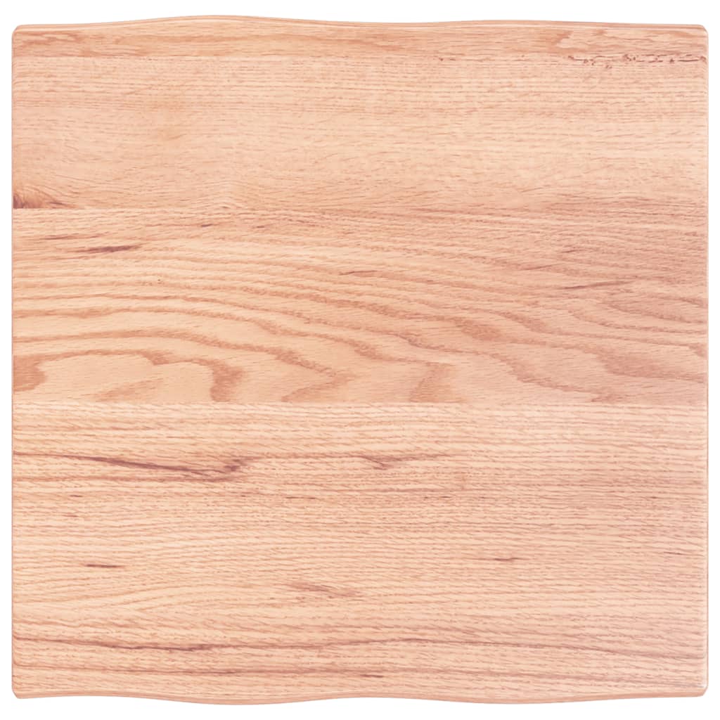 Dessus de table bois chêne massif traité bordure assortie - XIOS
