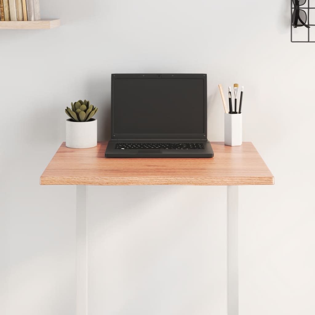 Dessus de table bois chêne massif traité bordure assortie - XIOS