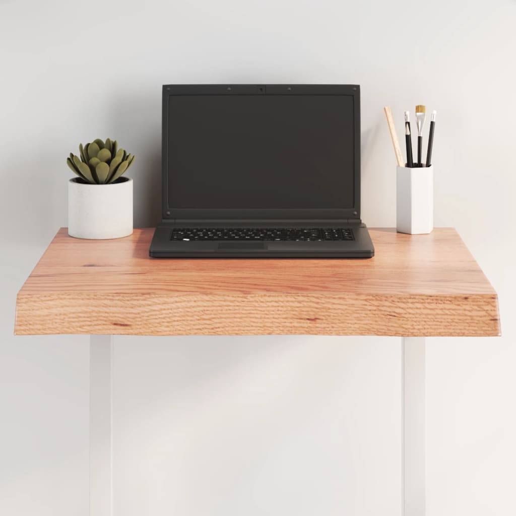 Dessus de table bois massif traité bordure assortie - XIOS