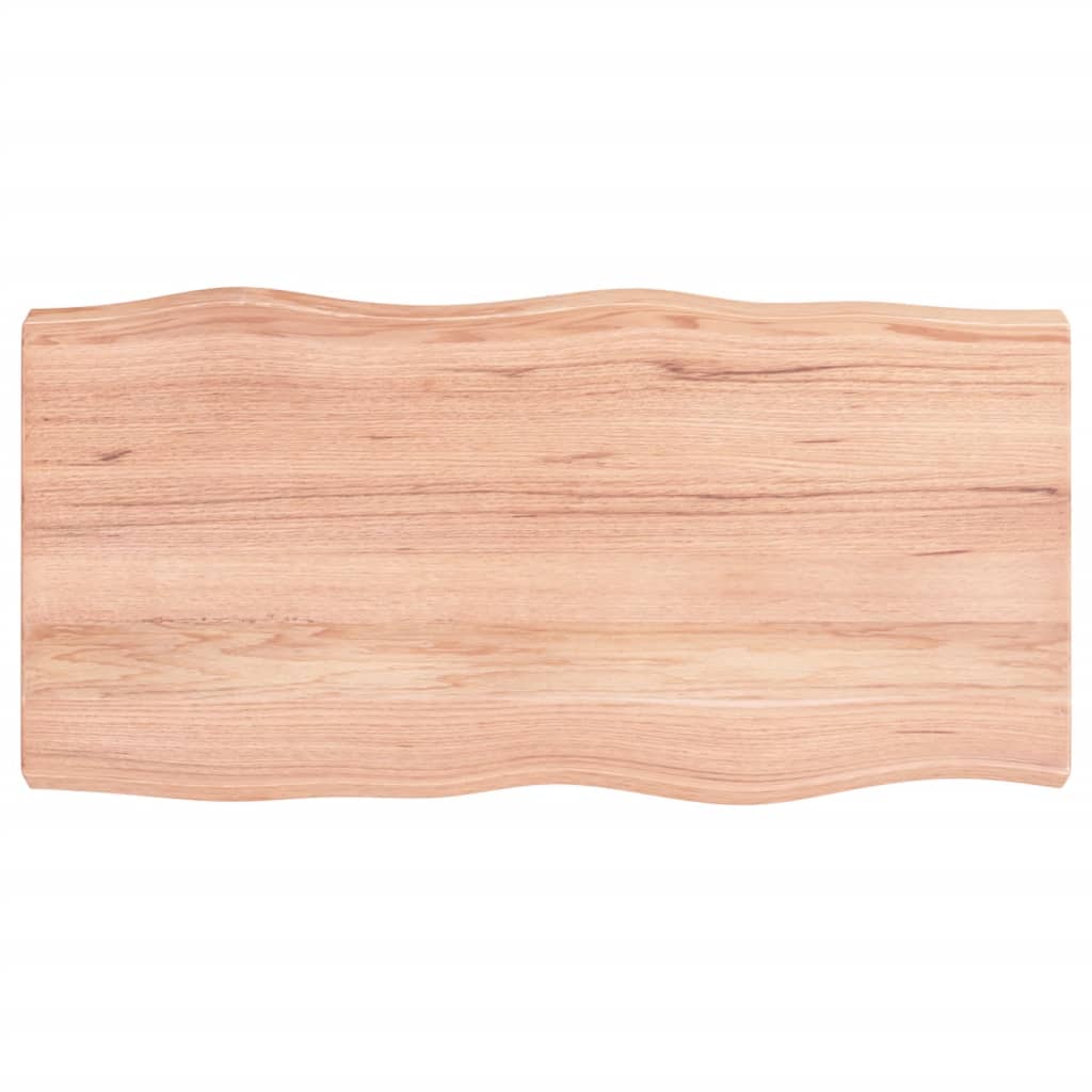 Dessus de table bois massif traité bordure assortie - XIOS