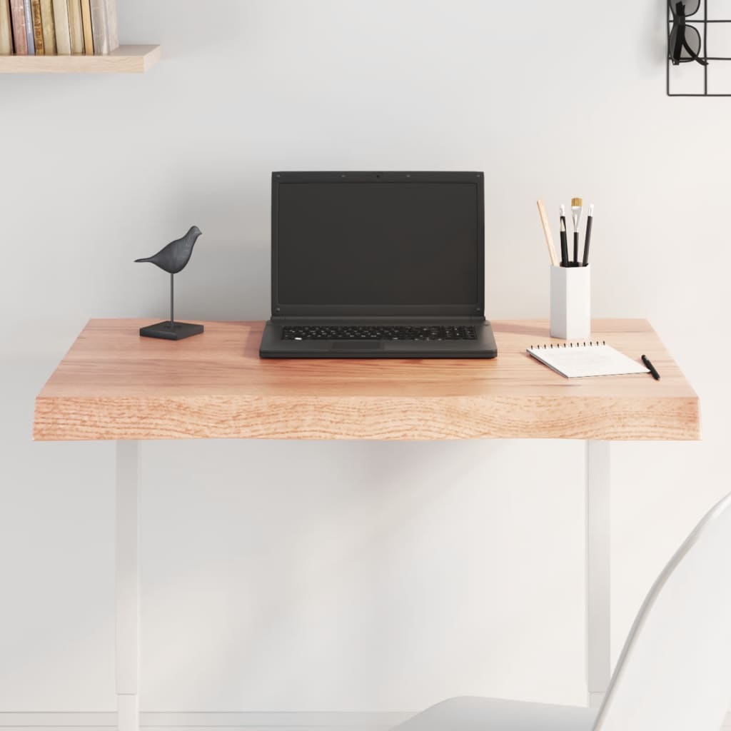 Dessus de table bois massif traité bordure assortie - XIOS
