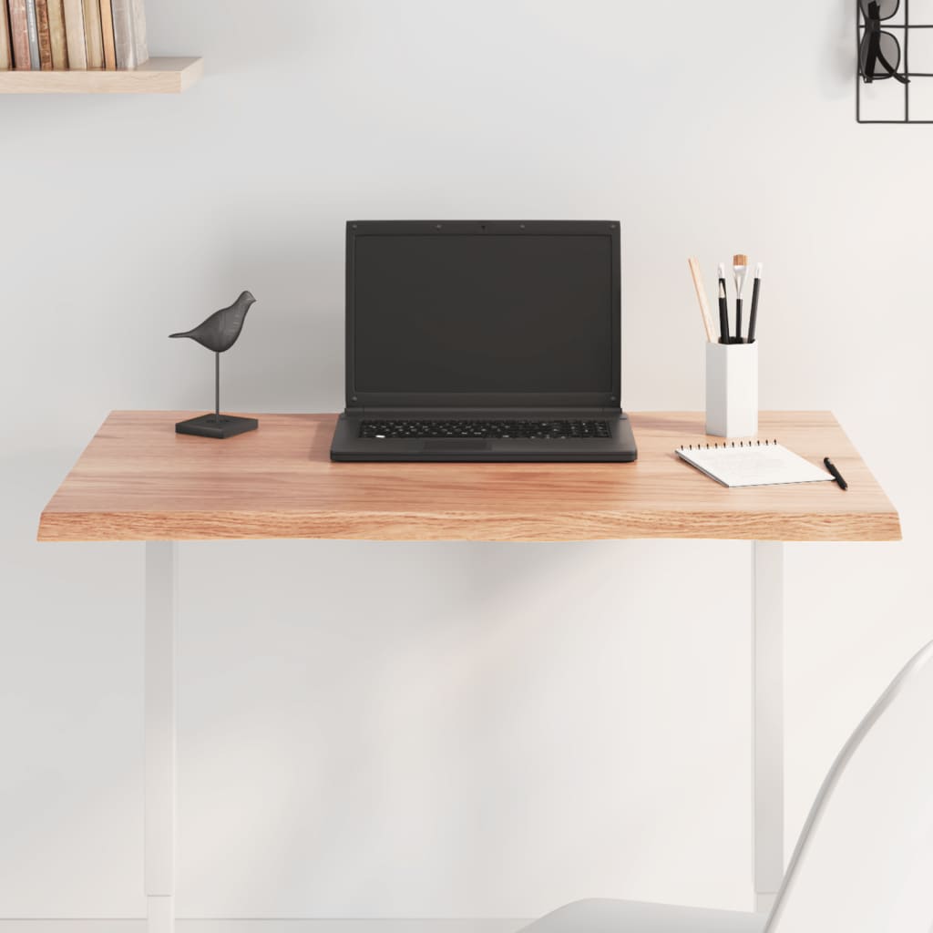 Dessus de table bois chêne massif traité bordure assortie - XIOS