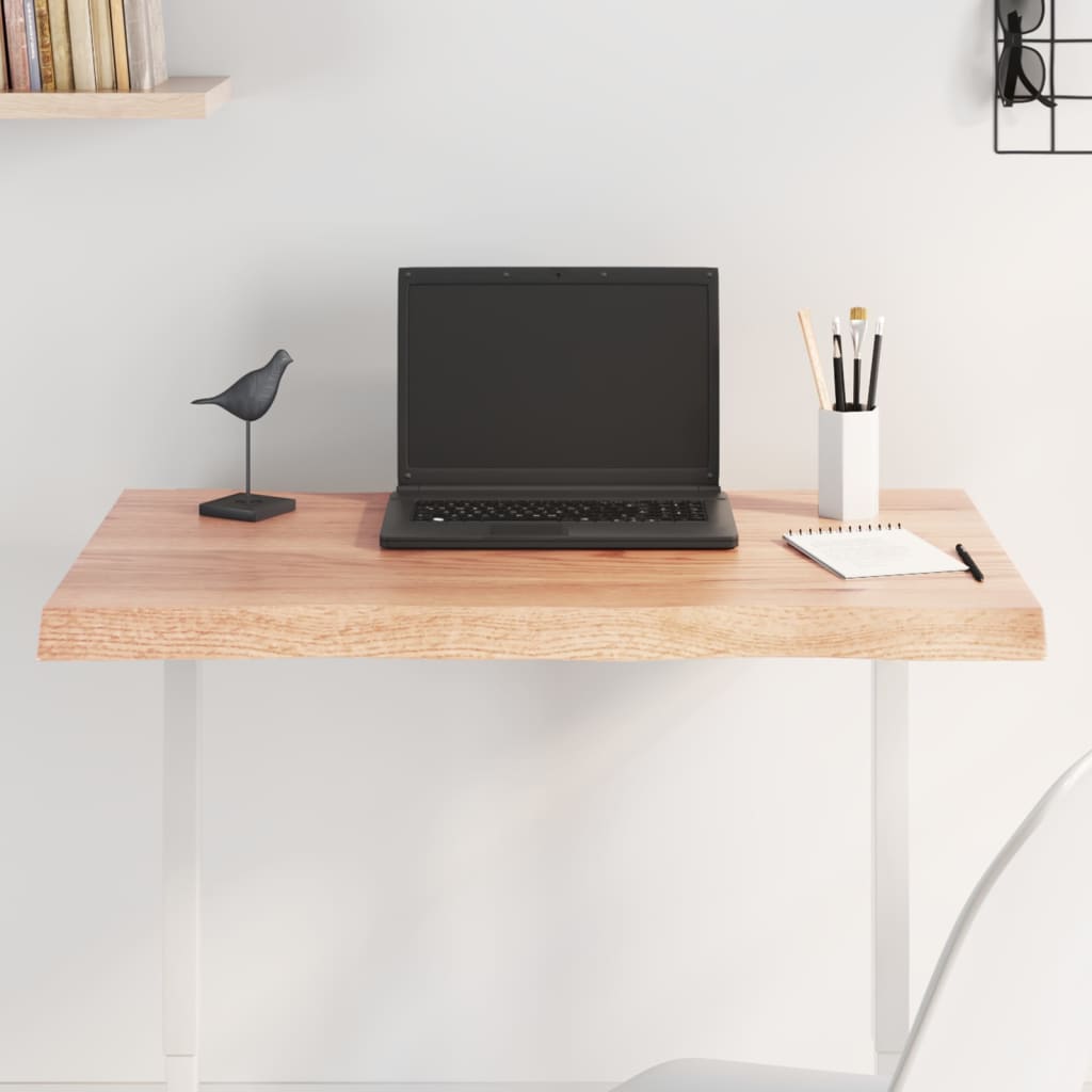 Dessus de table bois massif traité bordure assortie - XIOS