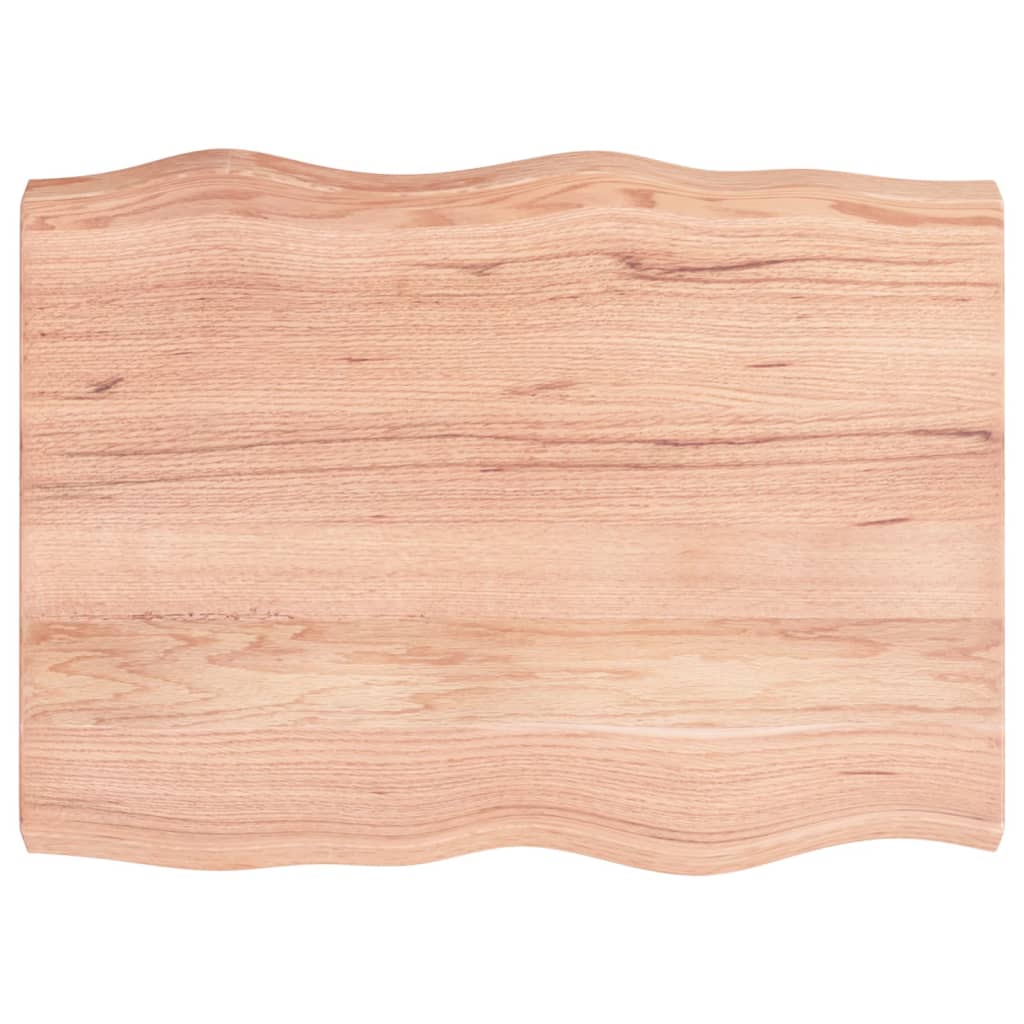Dessus de table bois massif traité bordure assortie - XIOS