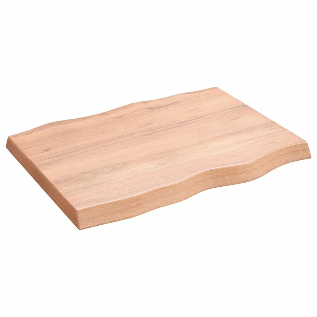 Dessus de table bois massif traité bordure assortie - XIOS