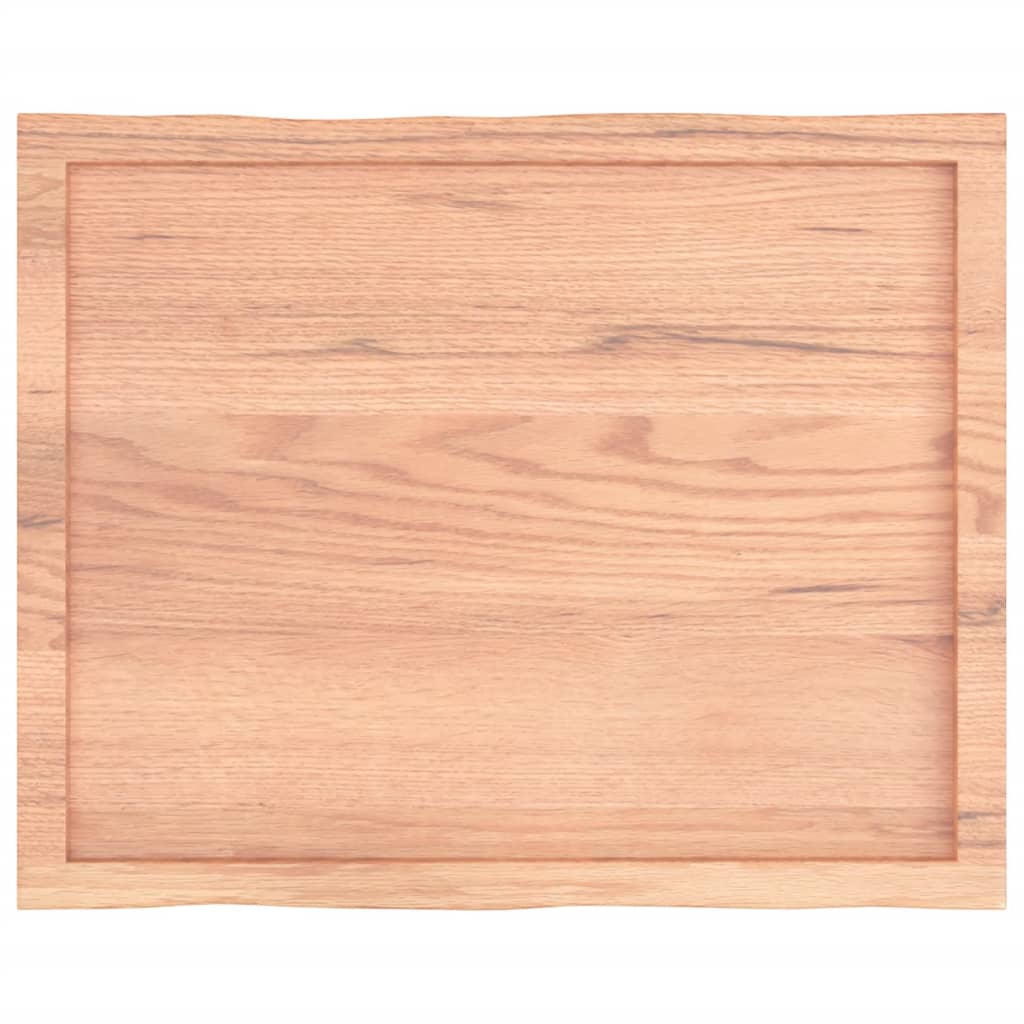 Dessus de table bois massif traité bordure assortie - XIOS