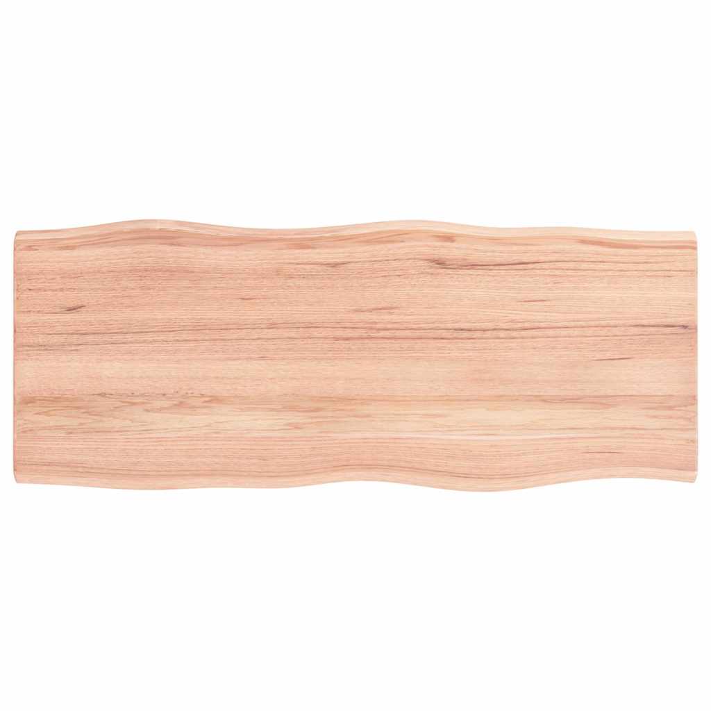 Dessus de table bois chêne massif traité bordure assortie - XIOS