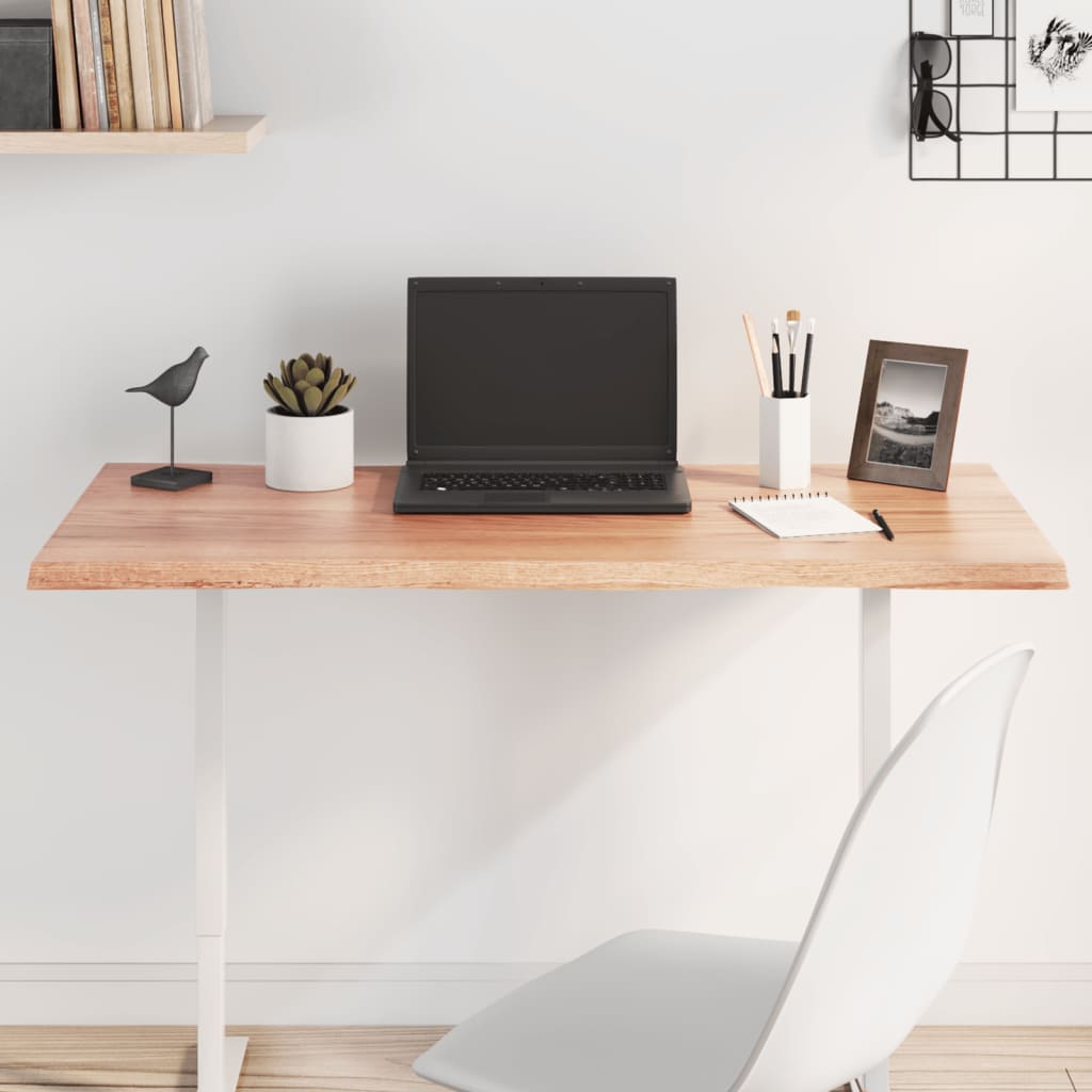 Dessus de table bois chêne massif traité bordure assortie - XIOS