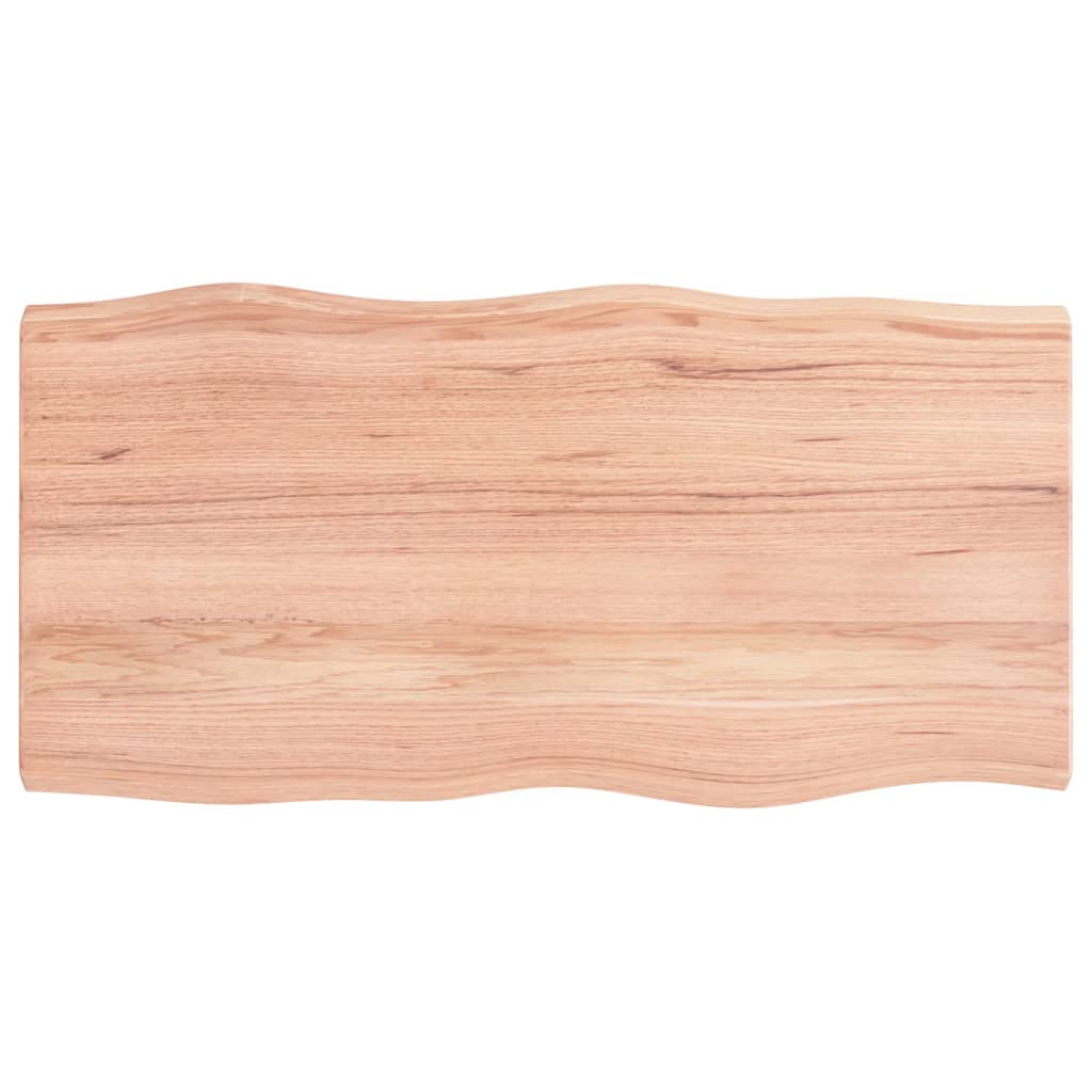 Dessus de table bois massif traité bordure assortie - XIOS