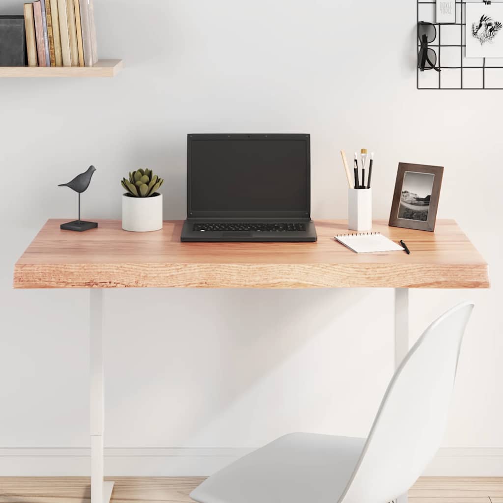 Dessus de table bois massif traité bordure assortie - XIOS