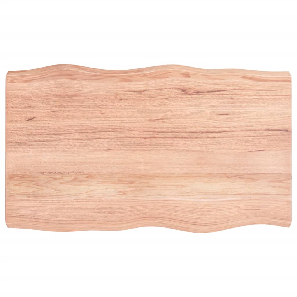 Dessus de table bois massif traité bordure assortie - XIOS