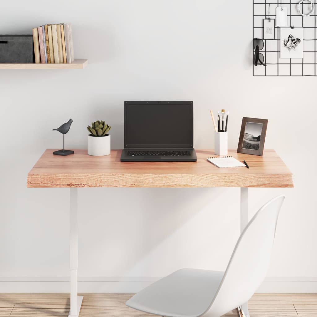 Dessus de table bois massif traité bordure assortie - XIOS