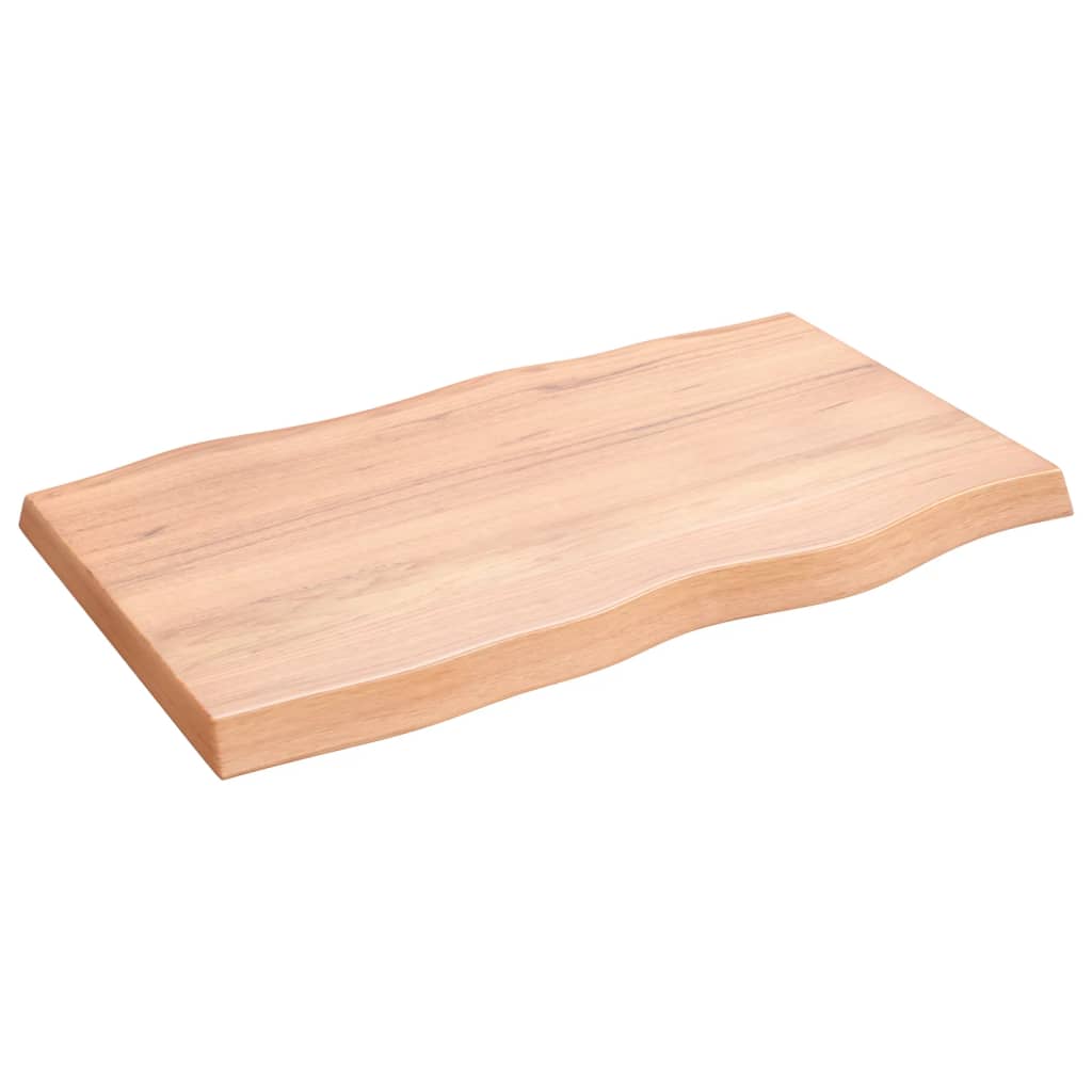 Dessus de table bois massif traité bordure assortie - XIOS