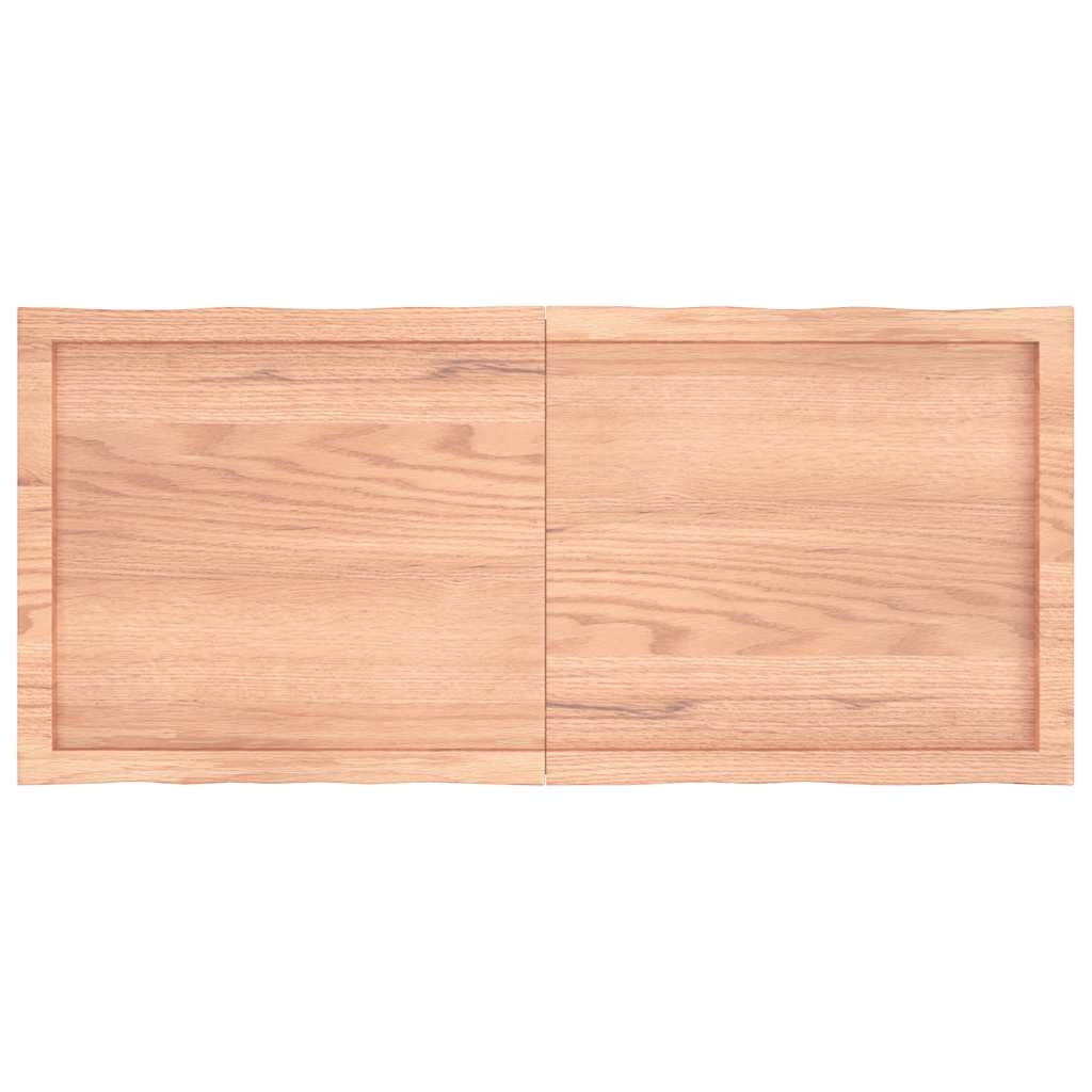 Dessus de table bois massif traité bordure assortie - XIOS