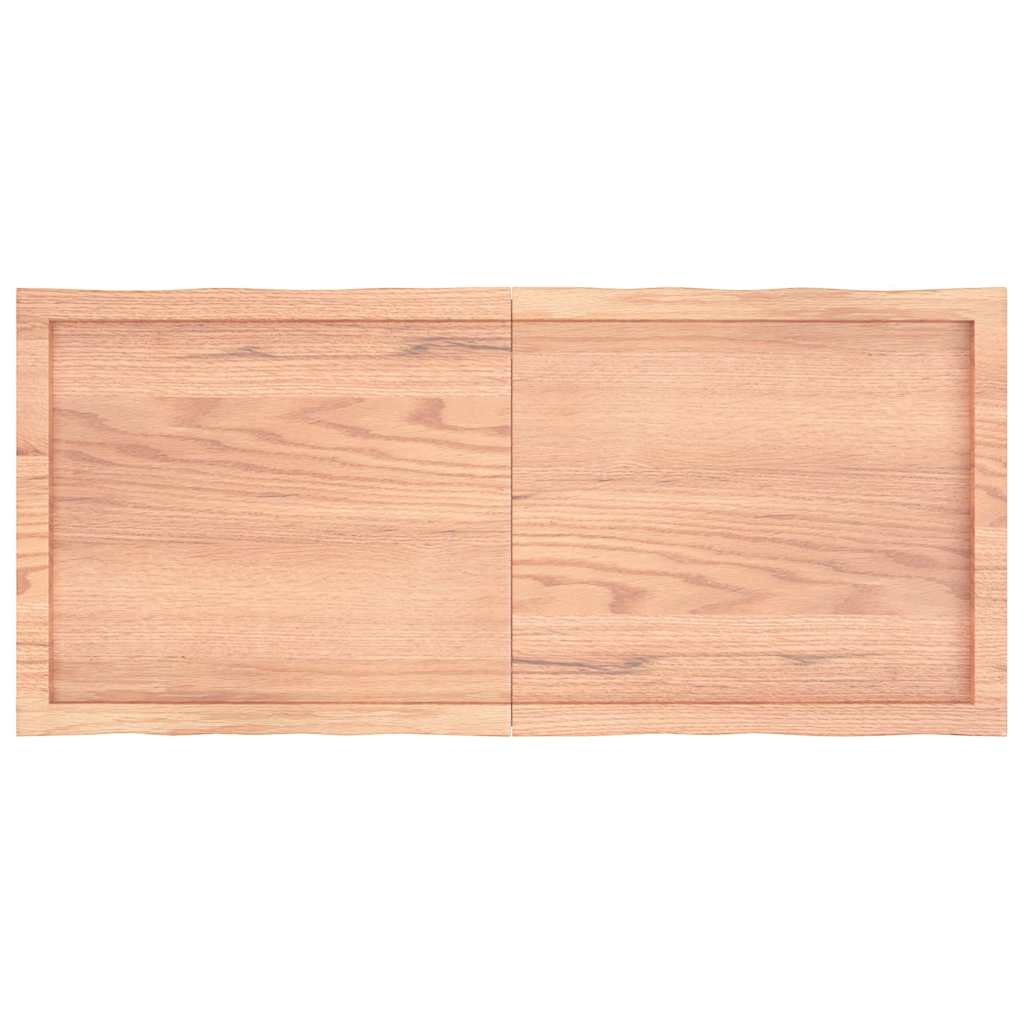 Dessus de table bois massif traité bordure assortie - XIOS