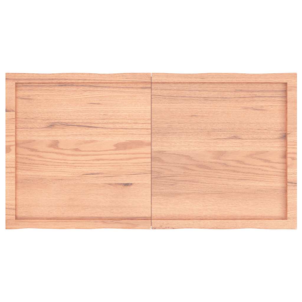Dessus de table bois massif traité bordure assortie - XIOS
