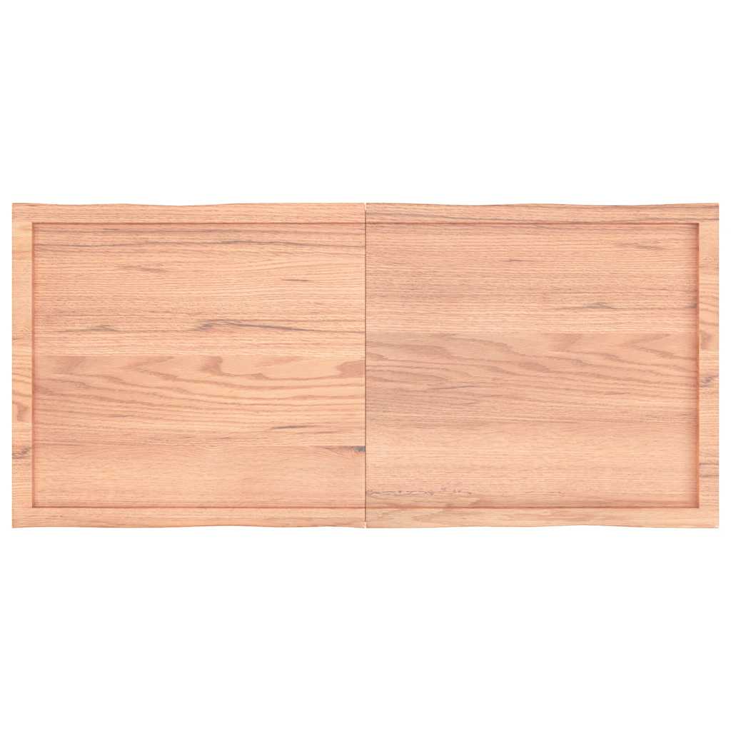 Dessus de table bois massif traité bordure assortie - XIOS