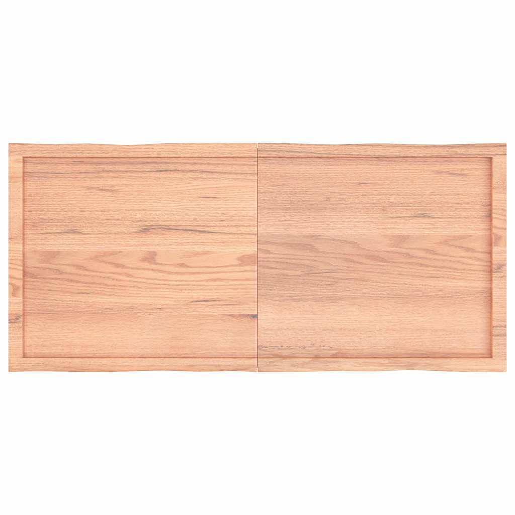 Dessus de table bois massif traité bordure assortie - XIOS