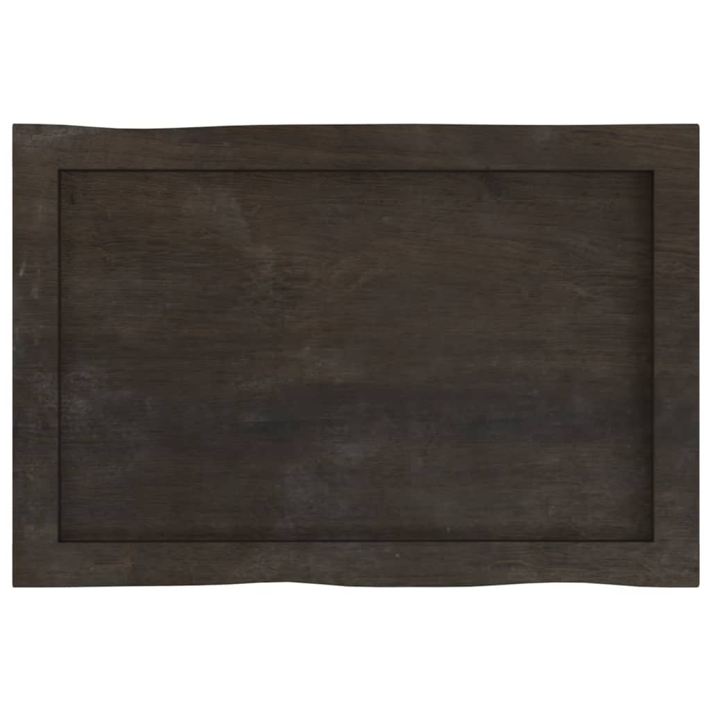 Dessus de table bois massif traité bordure assortie - XIOS