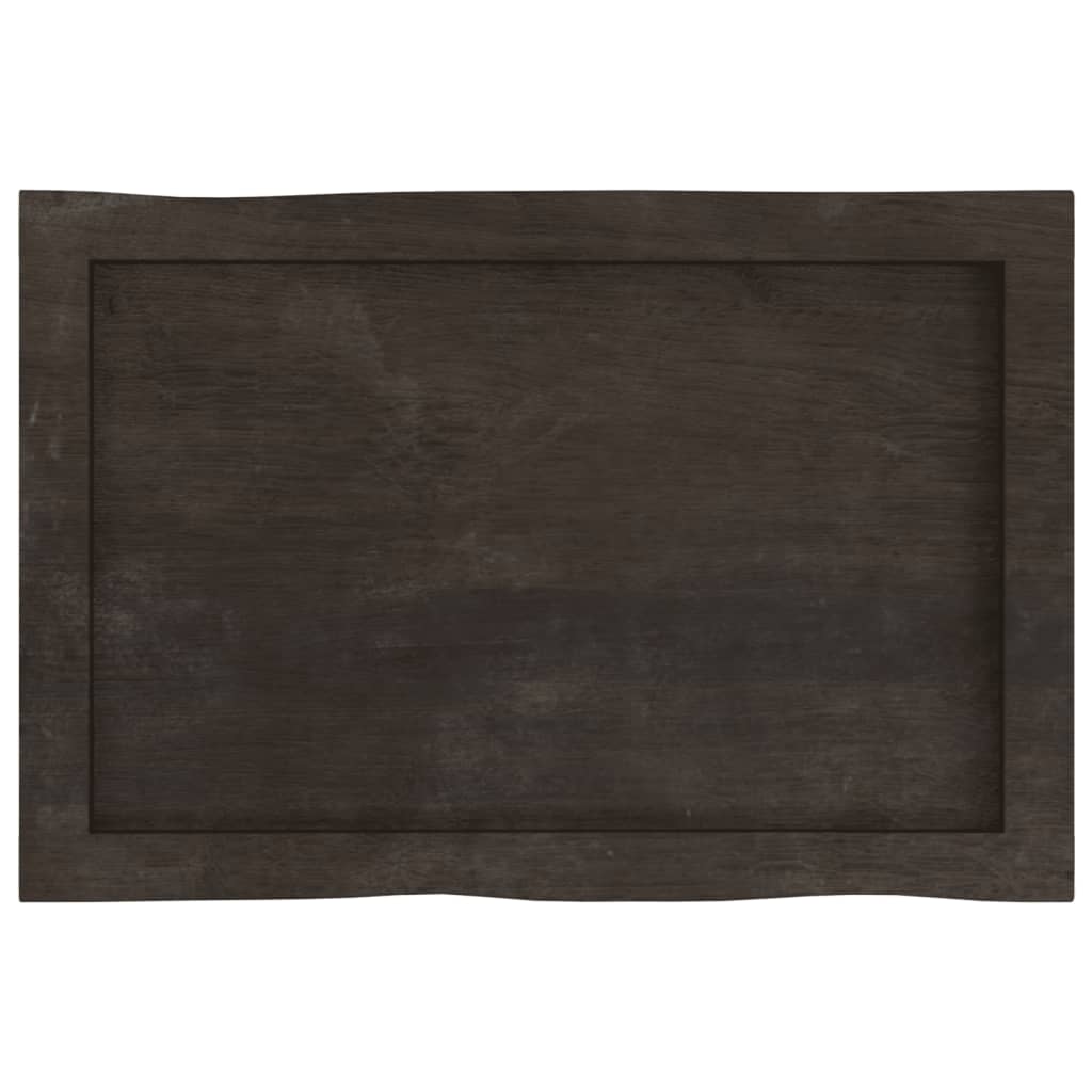 Dessus de table bois massif traité bordure assortie - XIOS