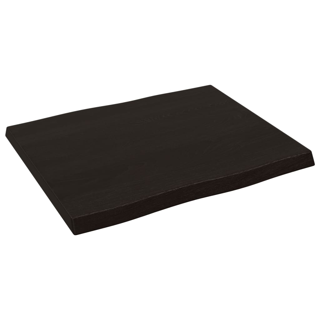 Dessus de table bois massif traité bordure assortie - XIOS