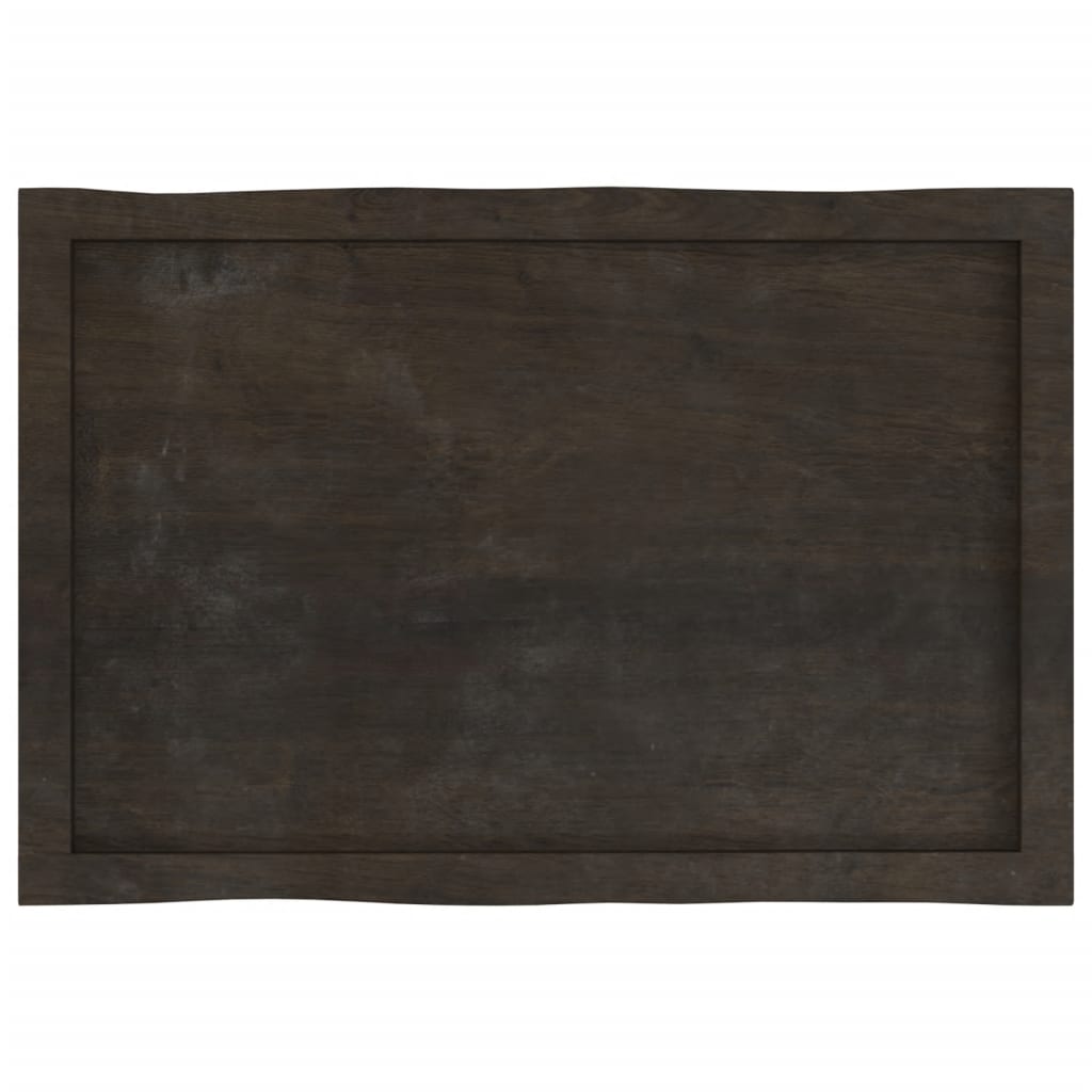 Dessus de table bois massif traité bordure assortie - XIOS