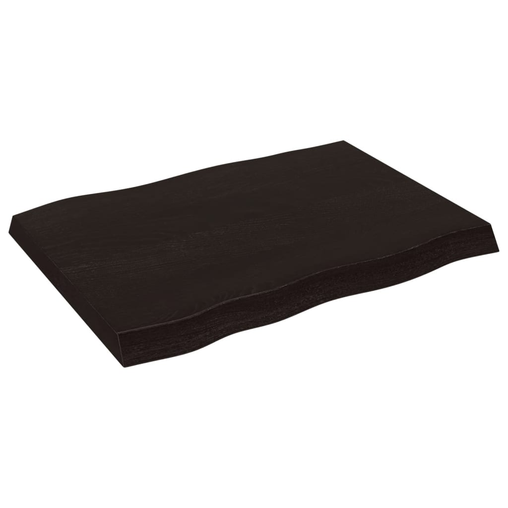 Dessus de table bois massif traité bordure assortie - XIOS