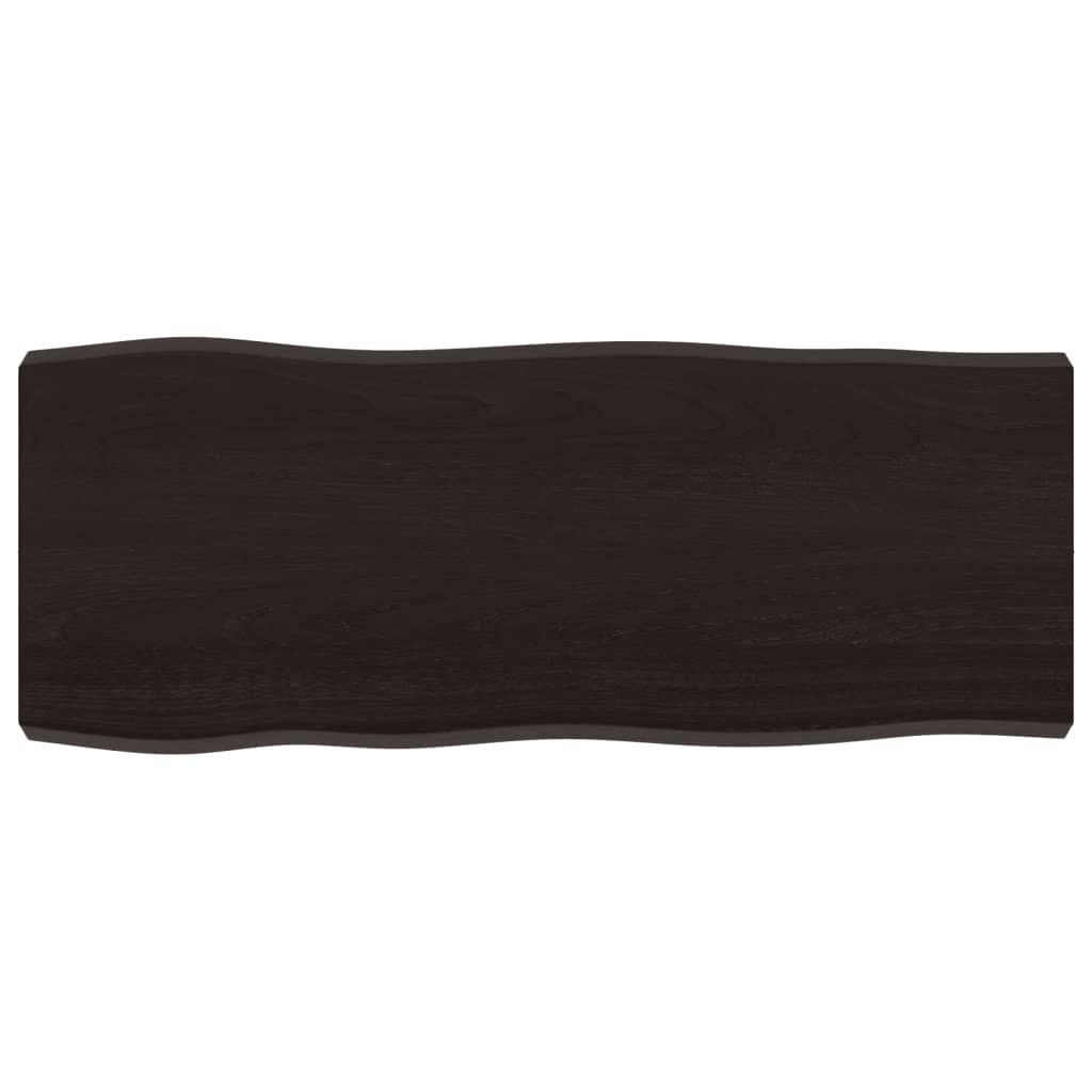 Dessus de table bois massif traité bordure assortie - XIOS