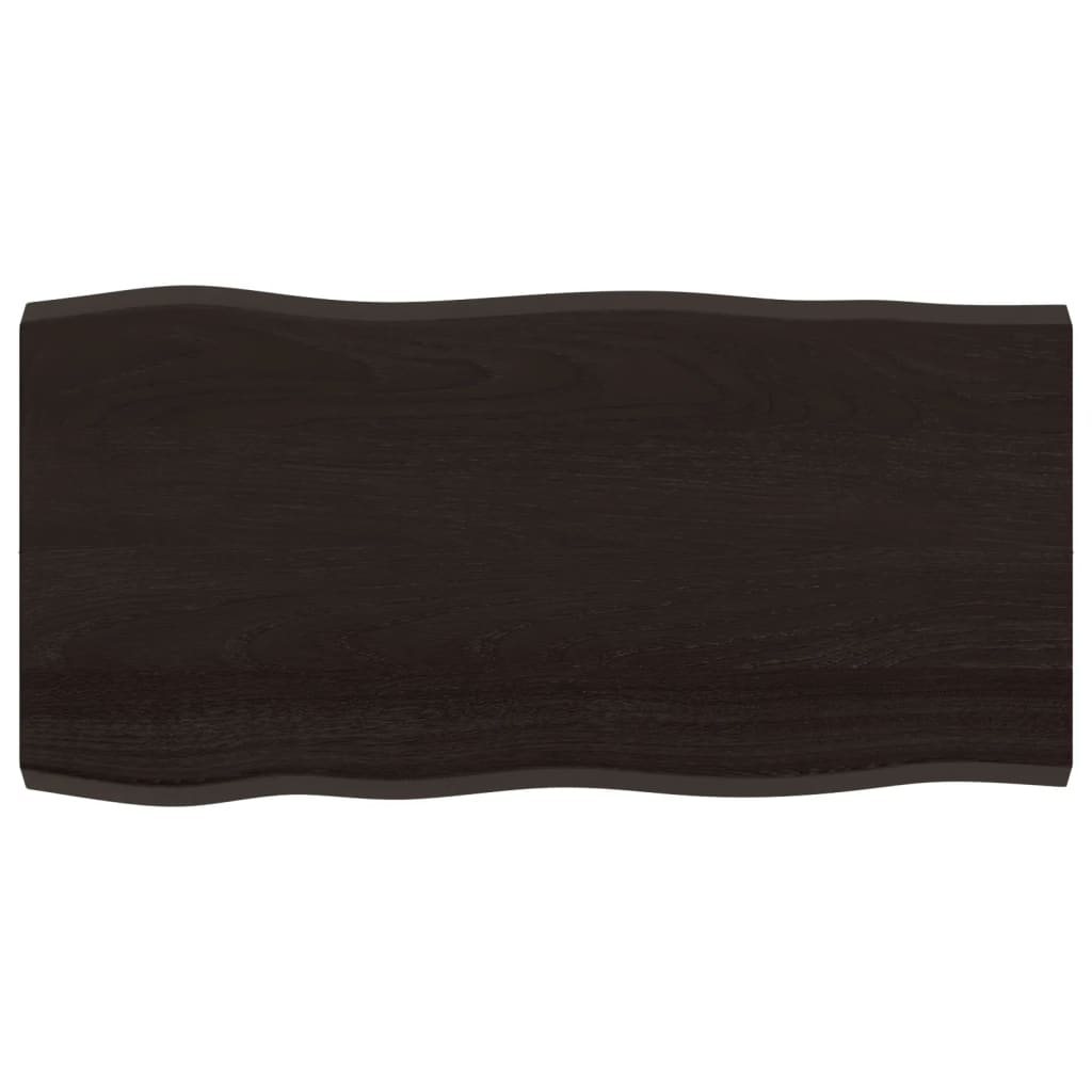 Dessus de table bois massif traité bordure assortie - XIOS