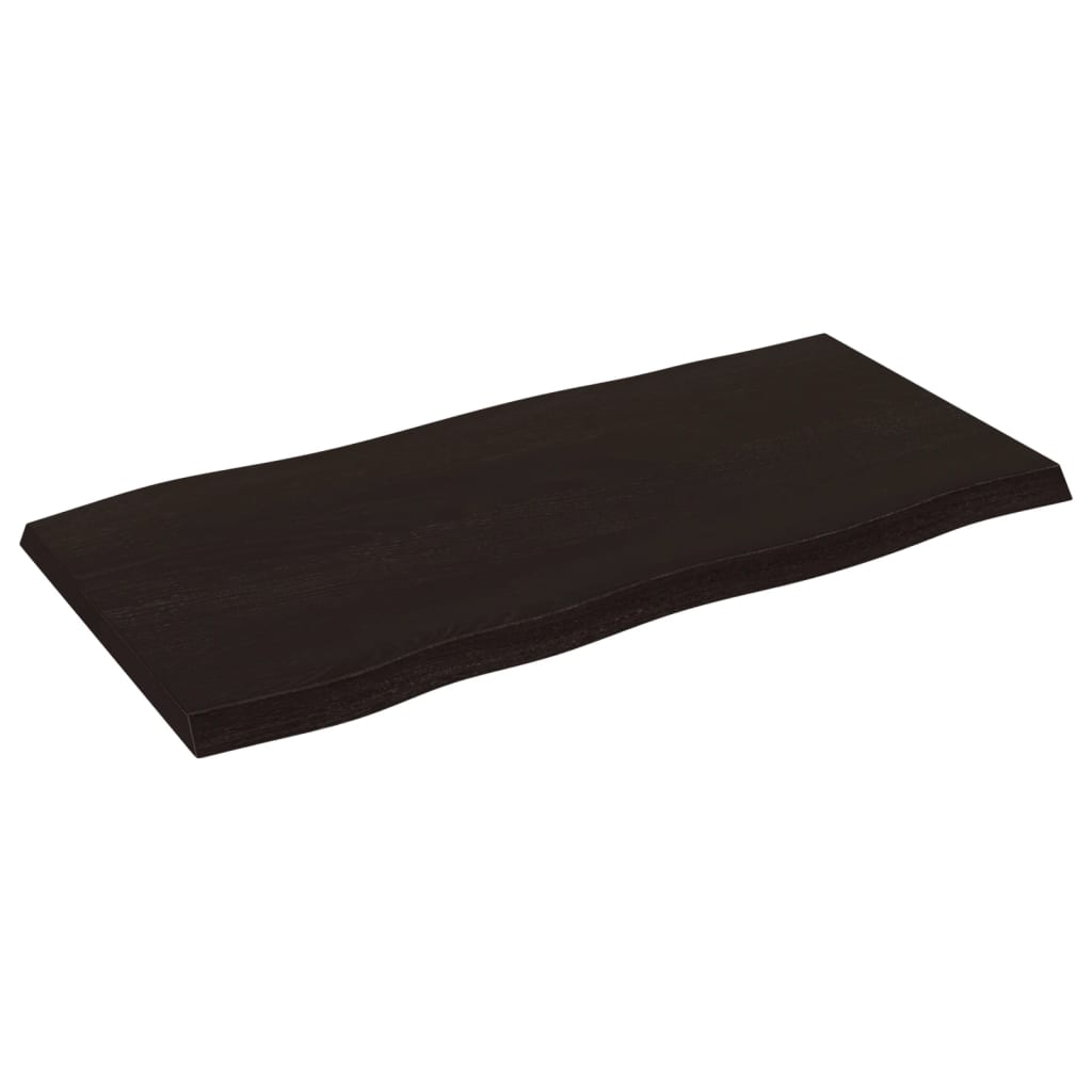 Dessus de table bois massif traité bordure assortie - XIOS