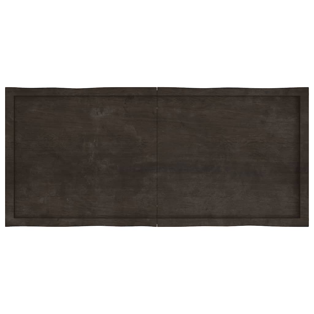Dessus de table bois massif traité bordure assortie - XIOS