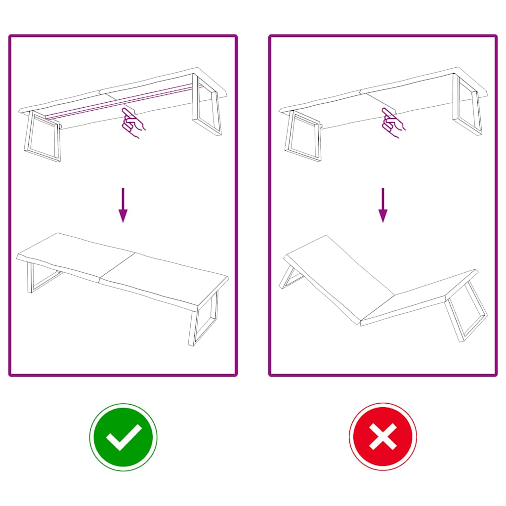 Dessus de table bois massif traité bordure assortie - XIOS