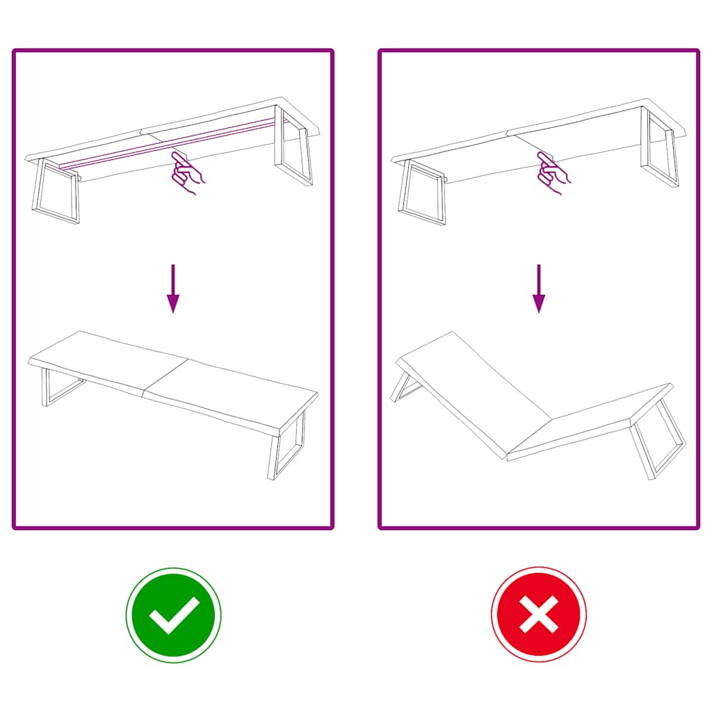 Dessus de table bois massif traité bordure assortie - XIOS