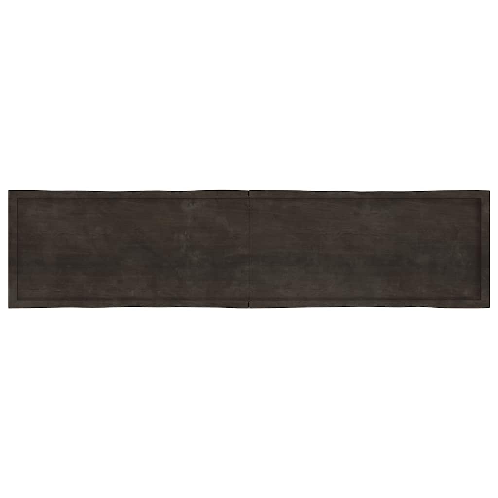 Dessus de table bois massif traité bordure assortie - XIOS