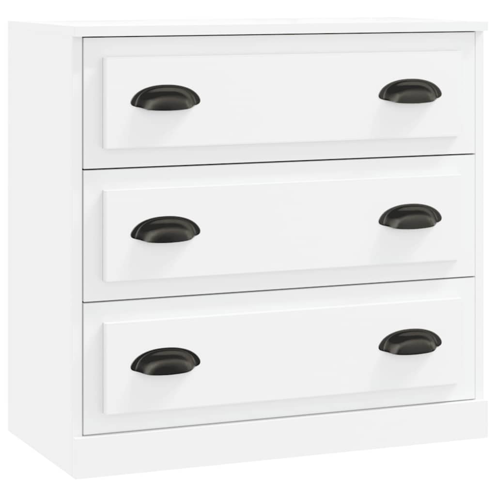 Buffets 3 pcs Blanc Bois d'ingénierie - XIOS