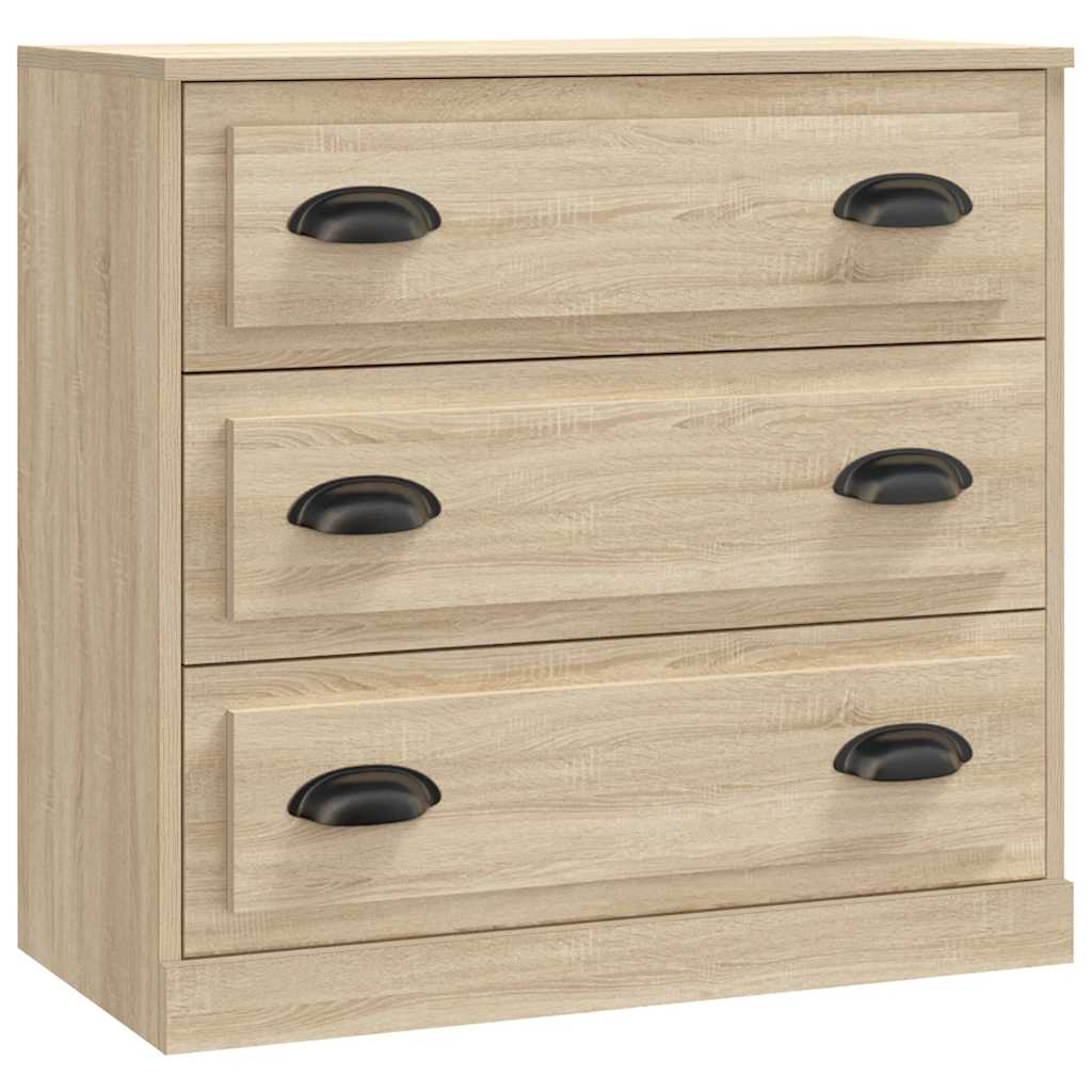 Buffets 3 pcs Chêne sonoma Bois d'ingénierie - XIOS