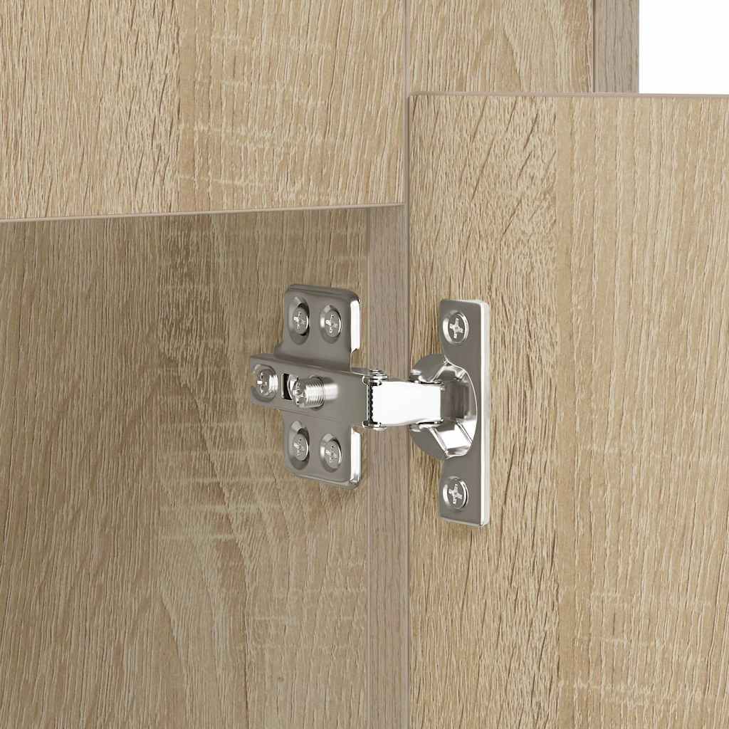 Buffets 3 pcs Chêne sonoma Bois d'ingénierie - XIOS