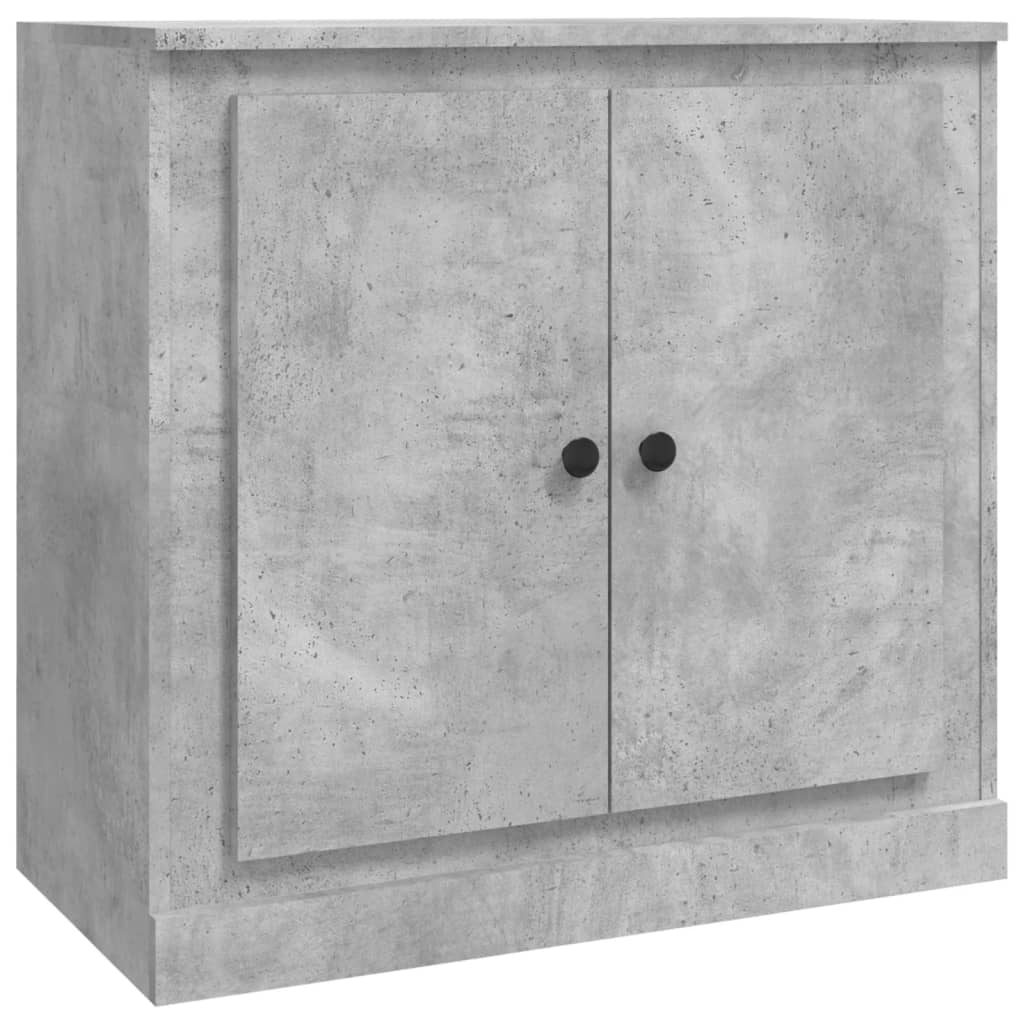 Buffets 3 pcs gris béton bois d'ingénierie - XIOS