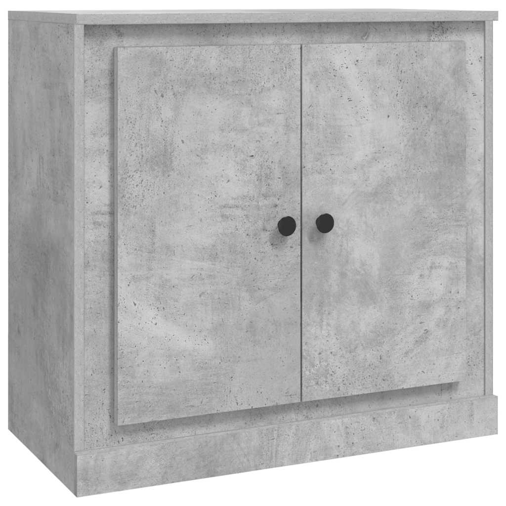 Buffets 3 pcs gris béton bois d'ingénierie - XIOS