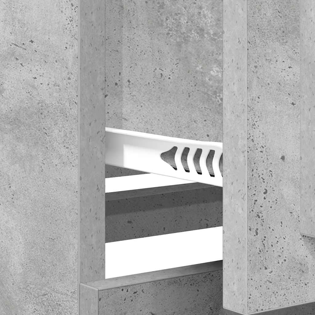 Buffets 3 pcs gris béton bois d'ingénierie - XIOS