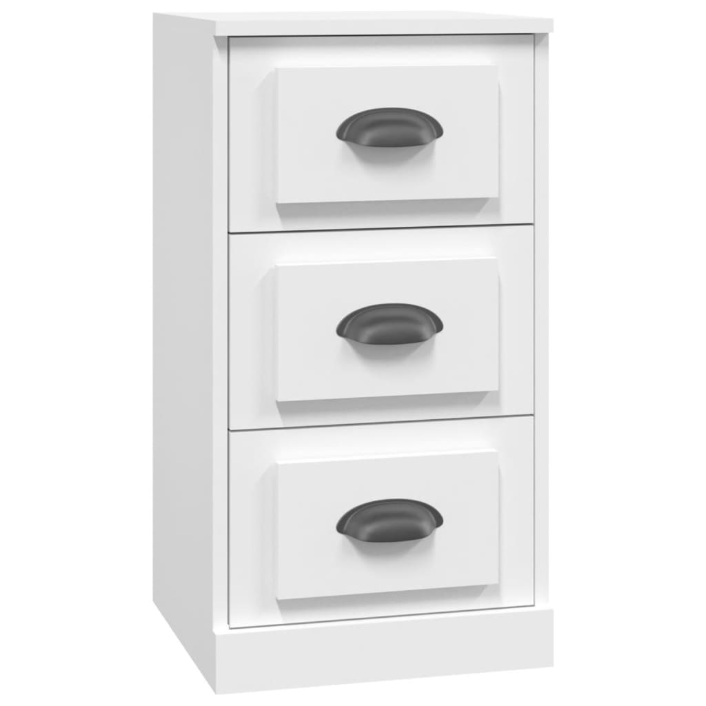 Buffets 3 pcs Blanc Bois d'ingénierie - XIOS