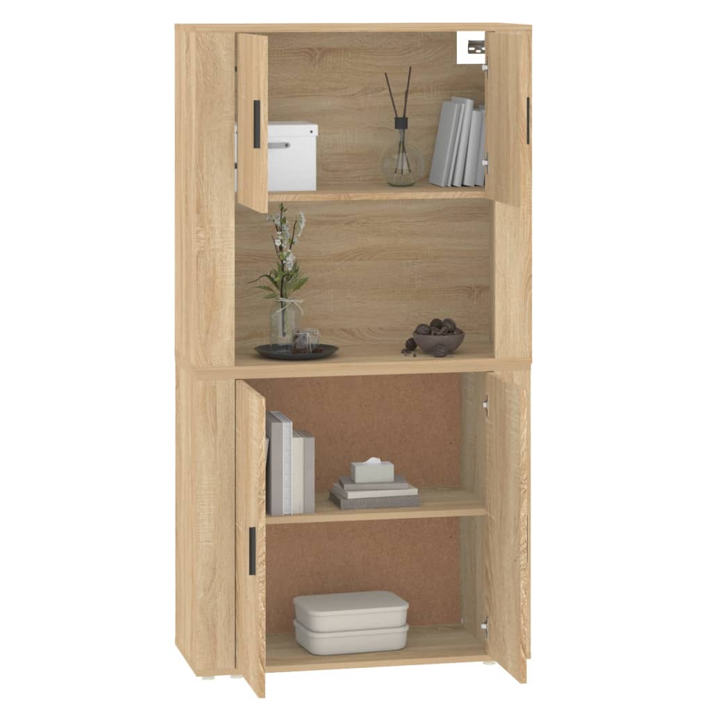 Buffet haut Chêne sonoma Bois d'ingénierie - XIOS