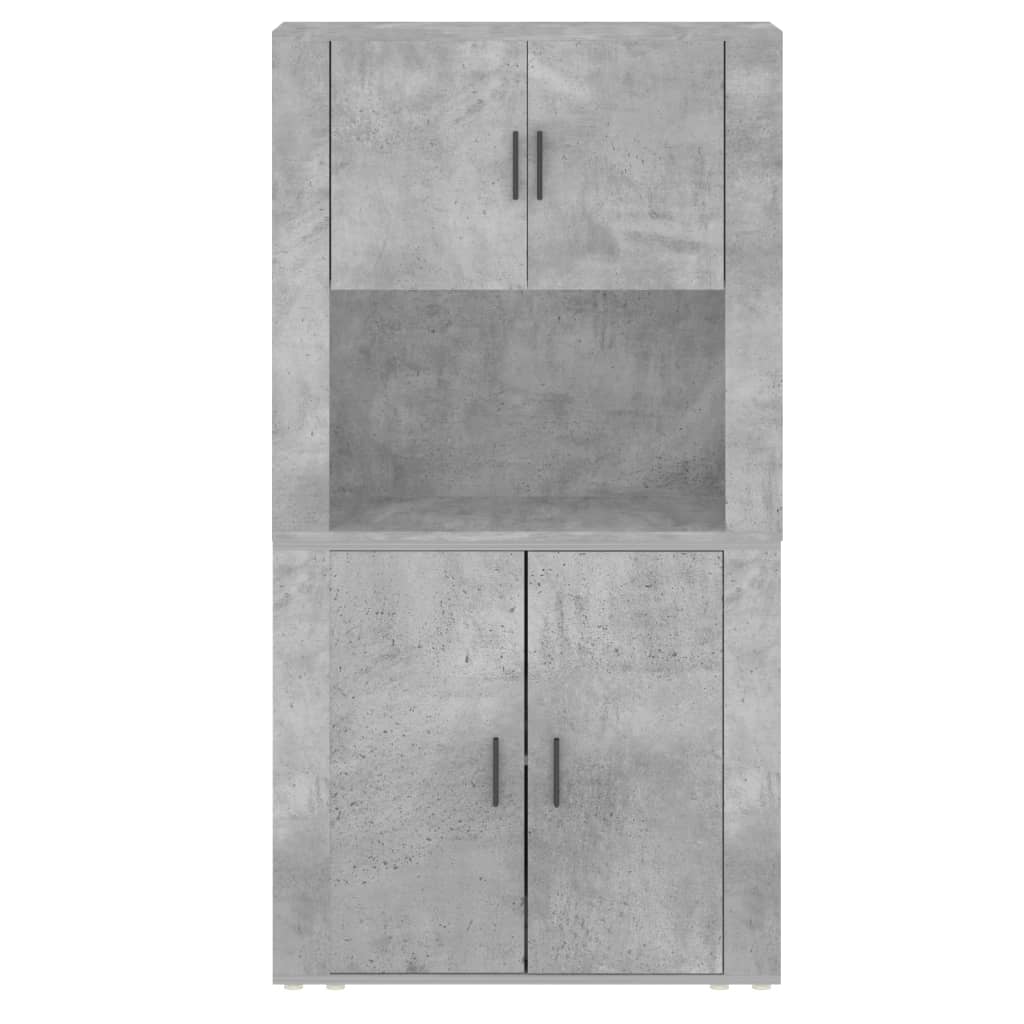 Buffet haut Gris béton Bois d'ingénierie - XIOS