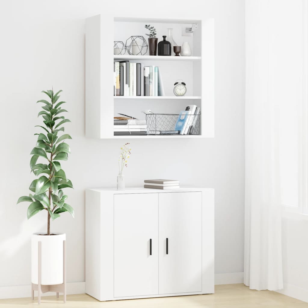 Buffet haut Blanc Bois d'ingénierie - XIOS