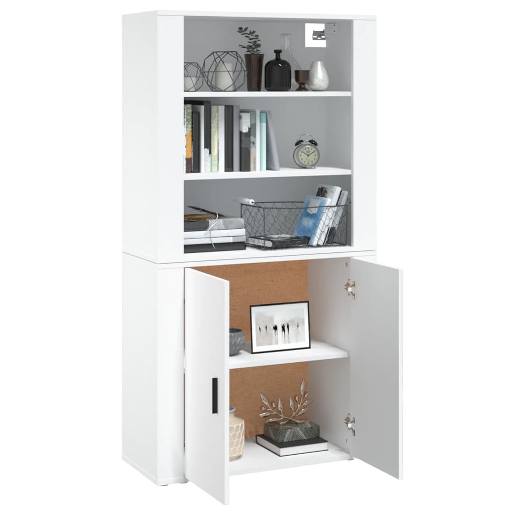 Buffet haut Blanc Bois d'ingénierie - XIOS
