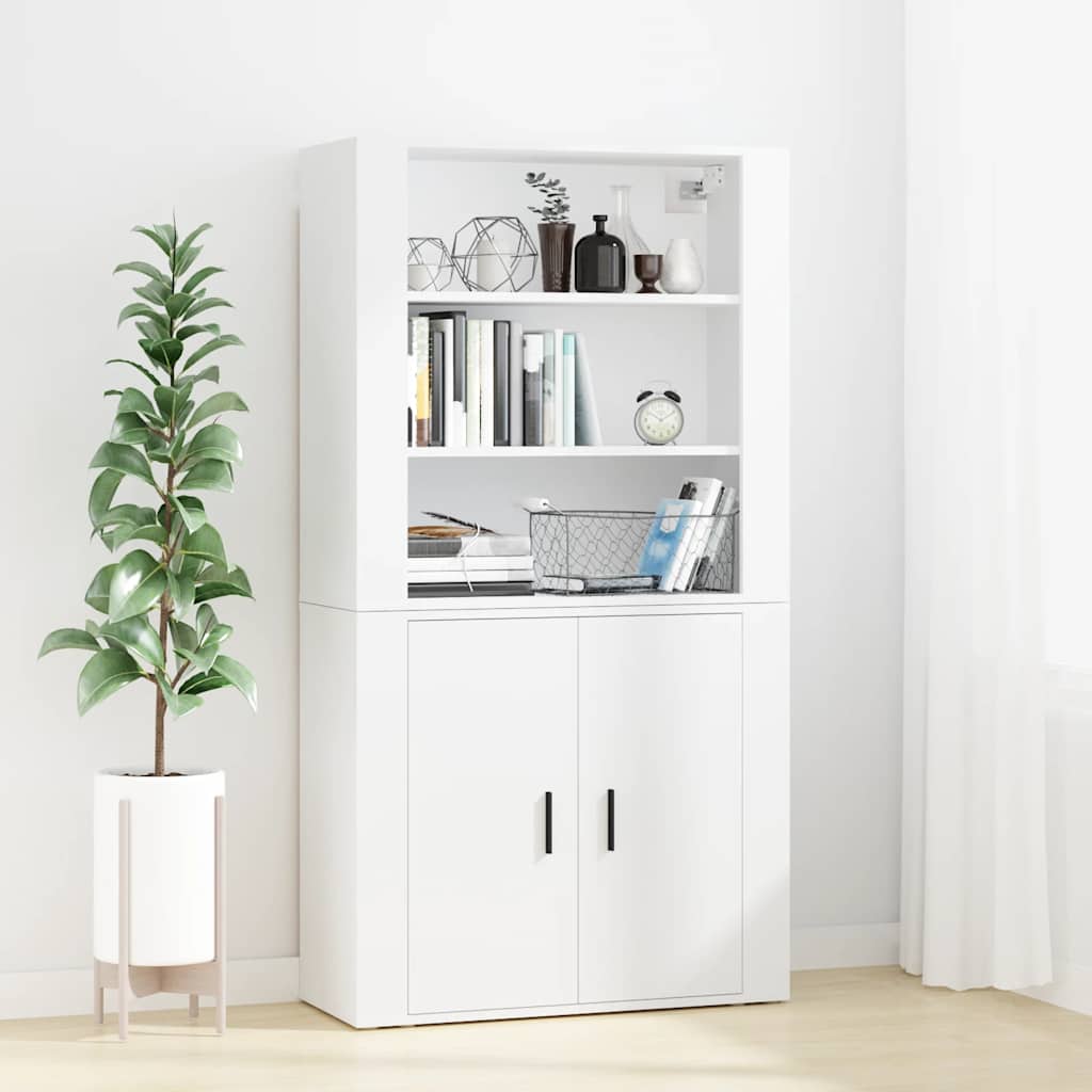 Buffet haut Blanc Bois d'ingénierie - XIOS
