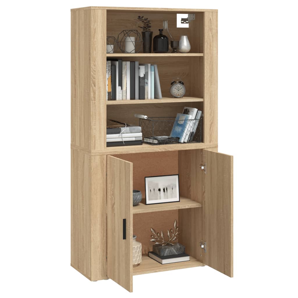 Buffet haut Chêne sonoma Bois d'ingénierie - XIOS