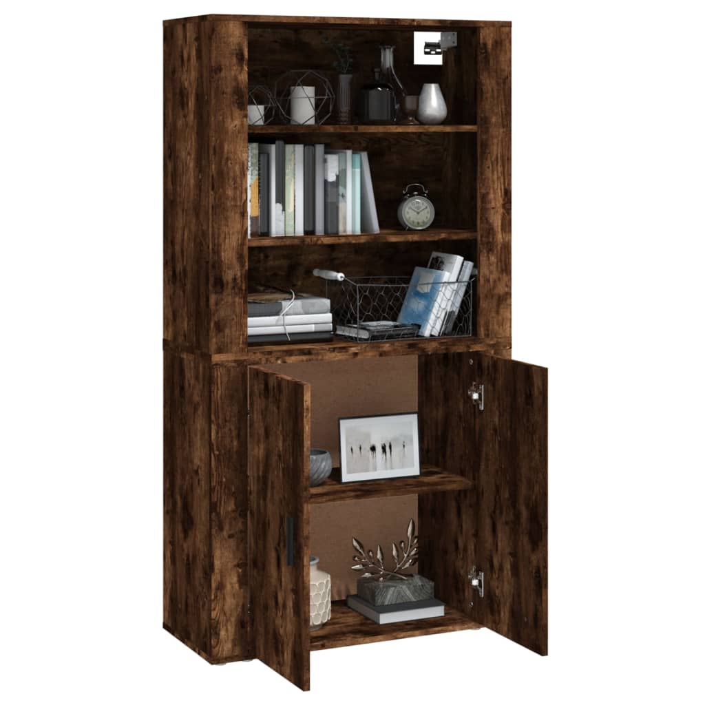 Buffet haut Chêne fumé Bois d'ingénierie - XIOS