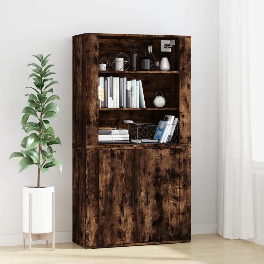 Buffet haut Chêne fumé Bois d'ingénierie - XIOS