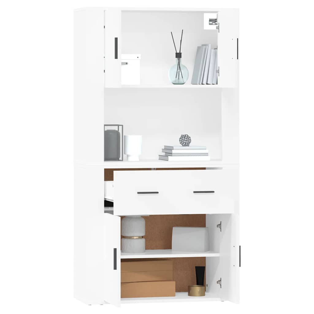 Buffet haut Blanc Bois d'ingénierie - XIOS